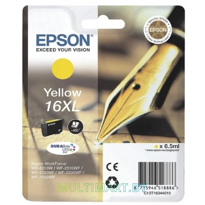 Картридж Epson C13T16344010